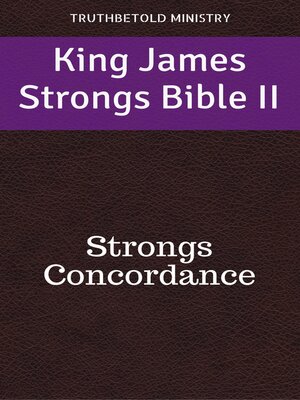 cover image of King James Strongs Bible II